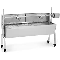 Los mejores  - KLARSTEIN Sauenland Pro Grill para cochinillos - Pincho Giratorio- Motor eléctrico 15W- Varias Alturas- 4 Parrillas…